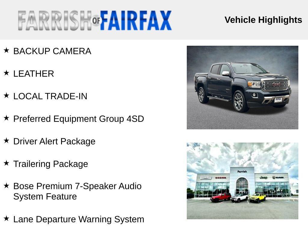 used 2019 GMC Canyon car, priced at $23,500