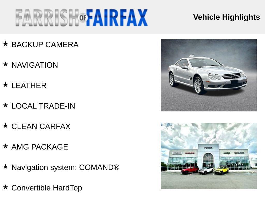 used 2006 Mercedes-Benz SL-Class car, priced at $12,000