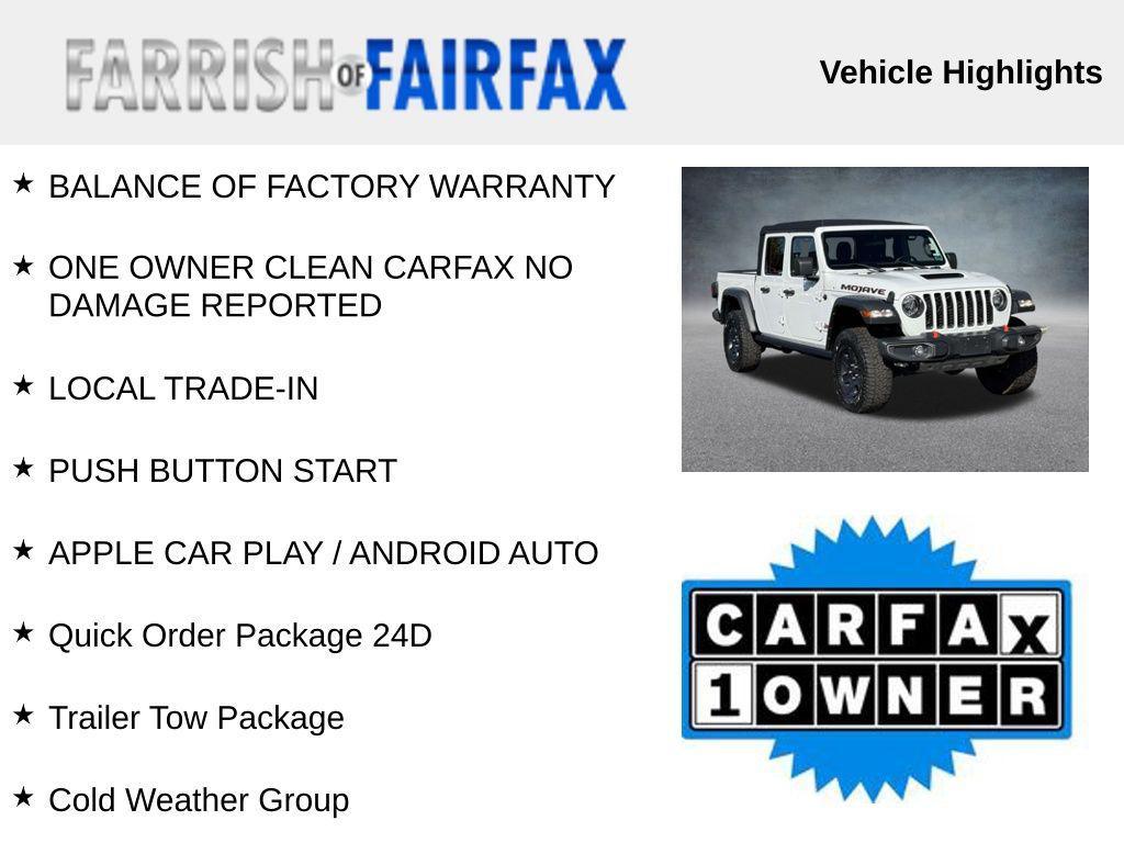 used 2021 Jeep Gladiator car, priced at $31,400