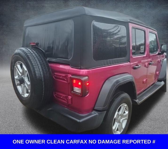 used 2022 Jeep Wrangler Unlimited car, priced at $28,500