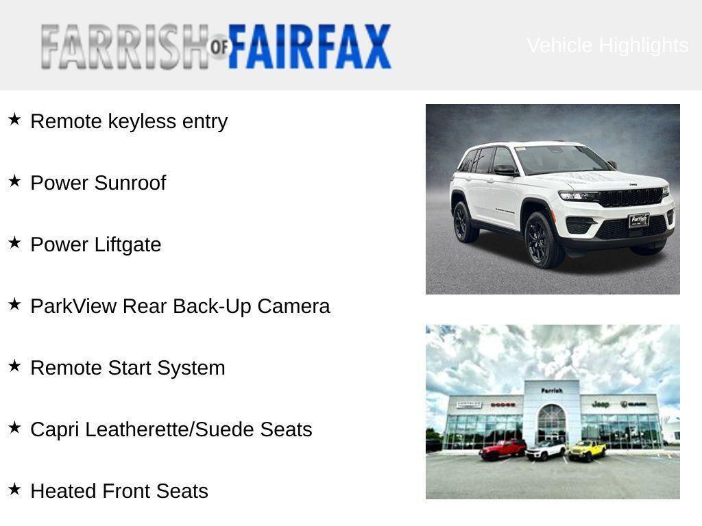 new 2025 Jeep Grand Cherokee car, priced at $36,669