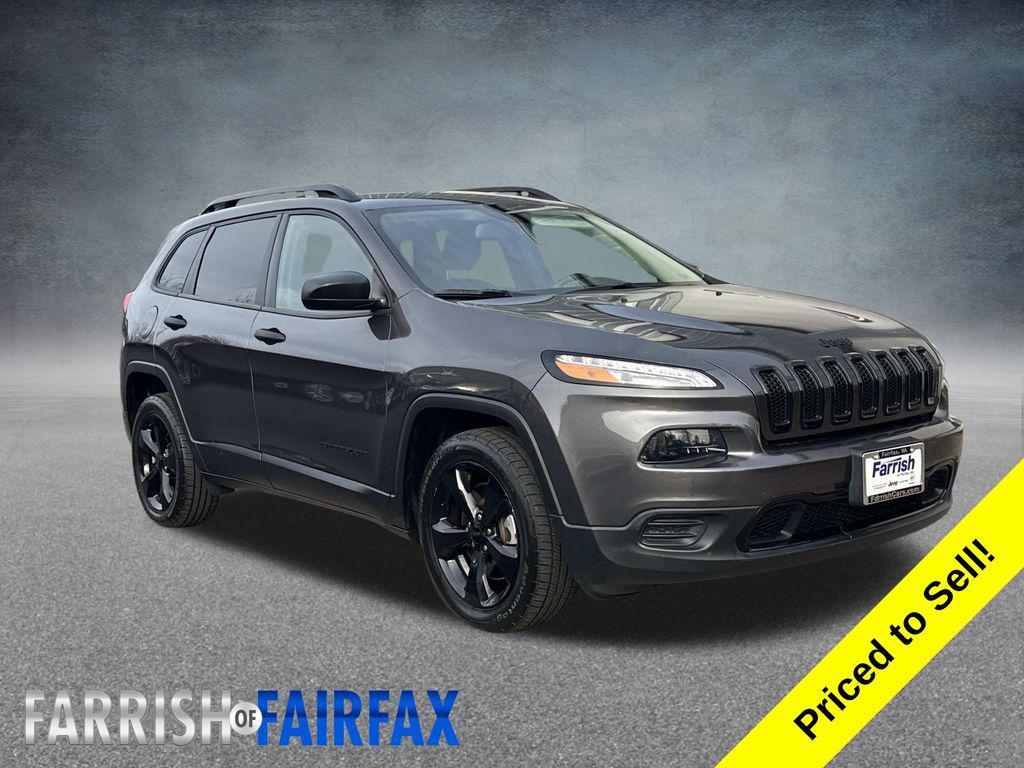 used 2017 Jeep Cherokee car, priced at $9,995