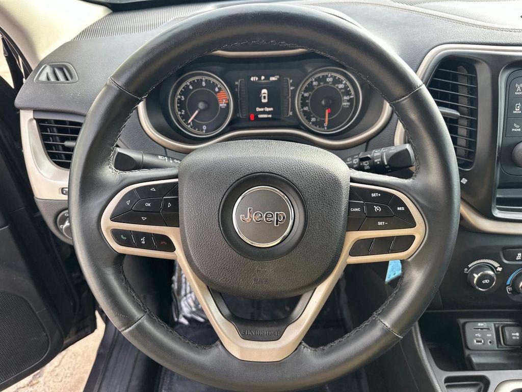 used 2017 Jeep Cherokee car, priced at $9,995