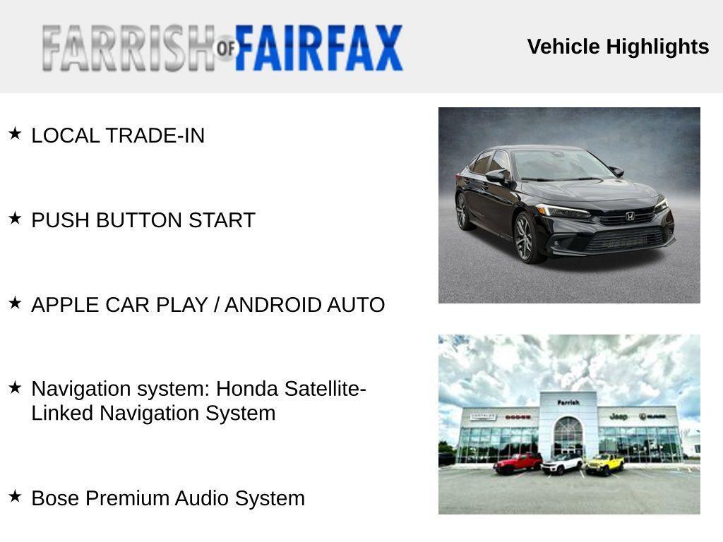 used 2024 Honda Civic car, priced at $24,995