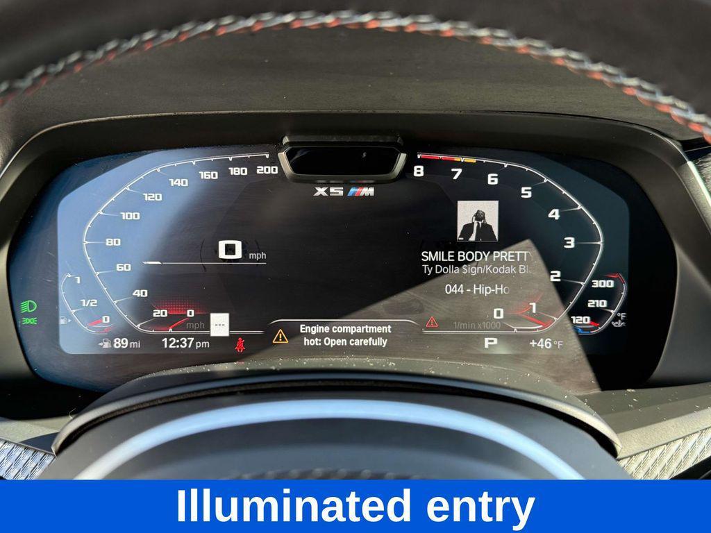 used 2021 BMW X5 M car, priced at $63,500