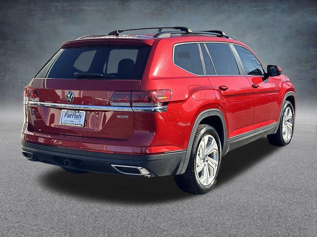 used 2021 Volkswagen Atlas car, priced at $19,900