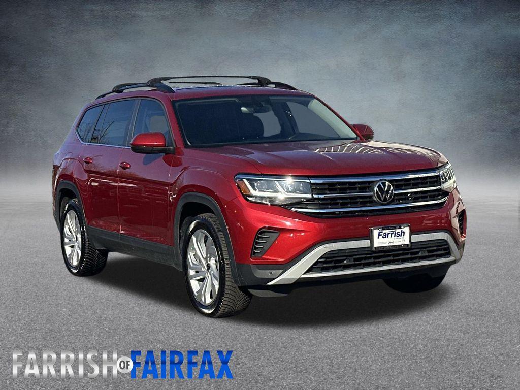 used 2021 Volkswagen Atlas car, priced at $19,900