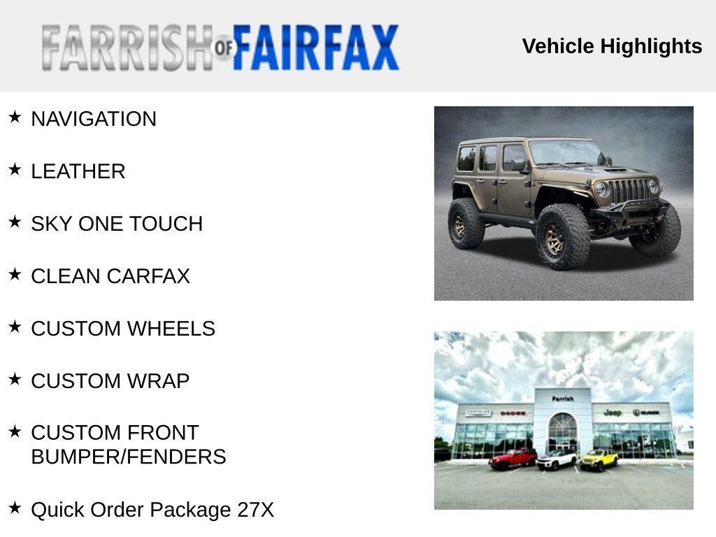 used 2021 Jeep Wrangler Unlimited car, priced at $56,000