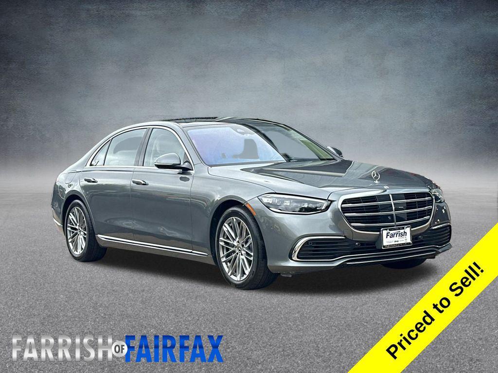 used 2021 Mercedes-Benz S-Class car, priced at $56,400
