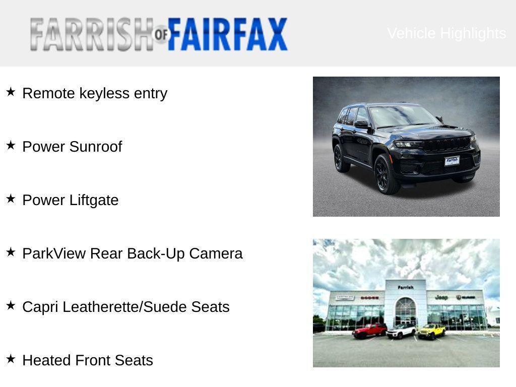 new 2025 Jeep Grand Cherokee car, priced at $37,205