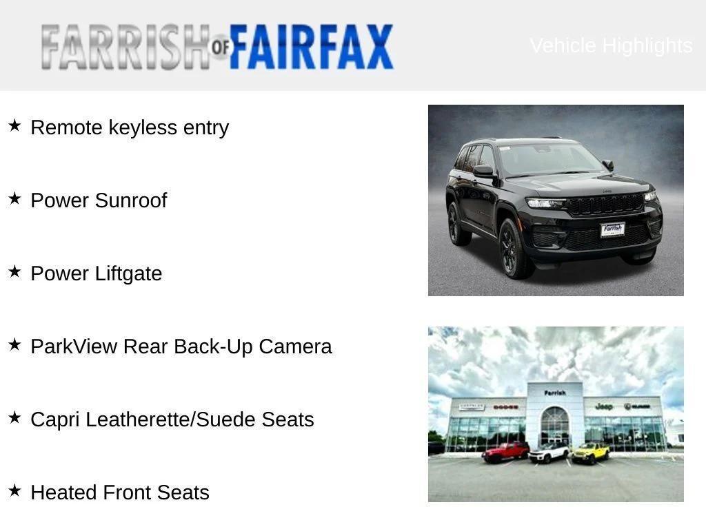 new 2025 Jeep Grand Cherokee car, priced at $37,205