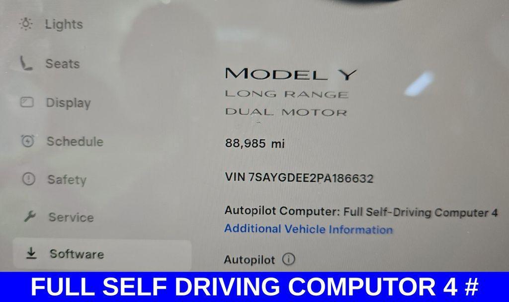 used 2023 Tesla Model Y car, priced at $25,500