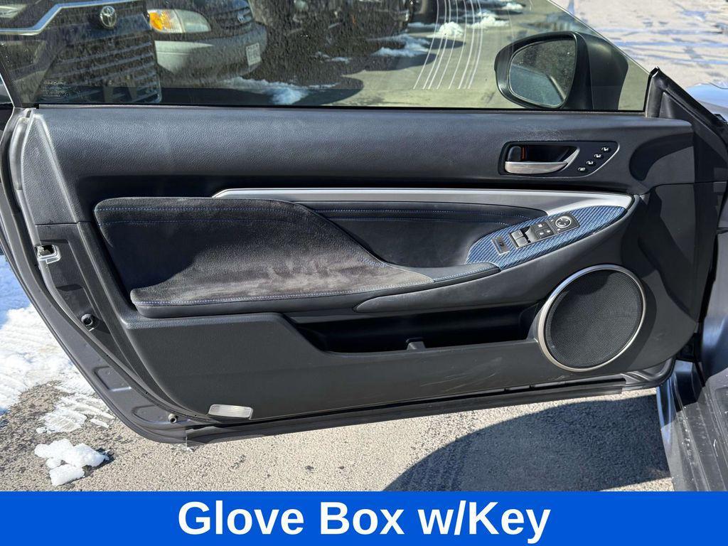 used 2019 Lexus RC F car, priced at $49,995