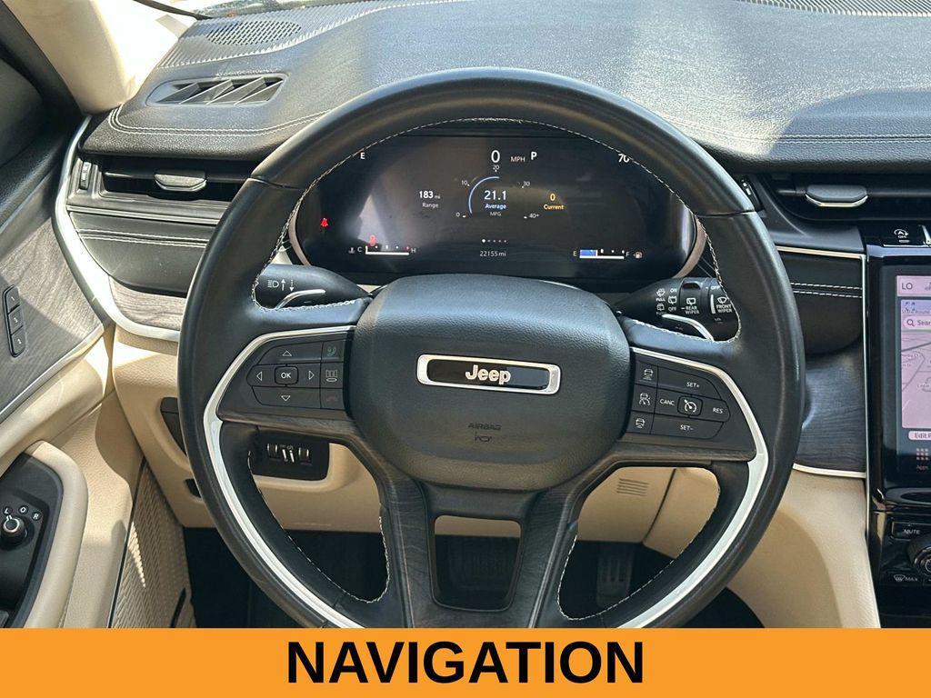 used 2022 Jeep Grand Cherokee L car, priced at $31,000