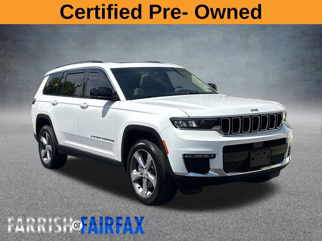 used 2022 Jeep Grand Cherokee L car, priced at $31,000