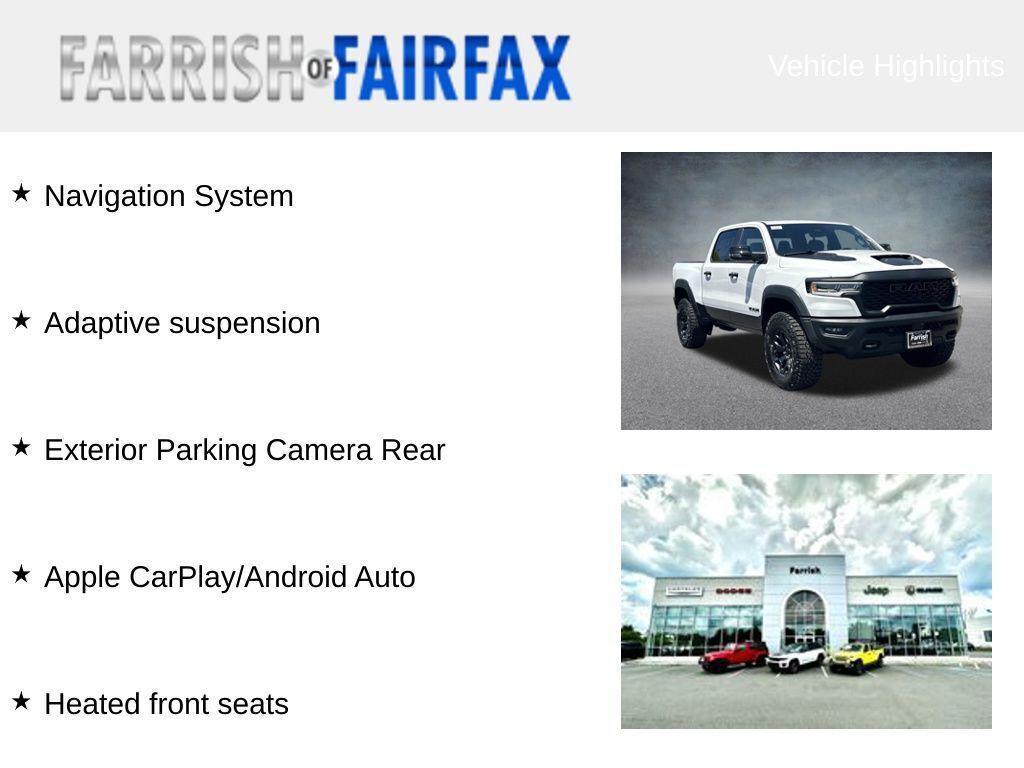 new 2026 Ram 1500 car, priced at $68,526