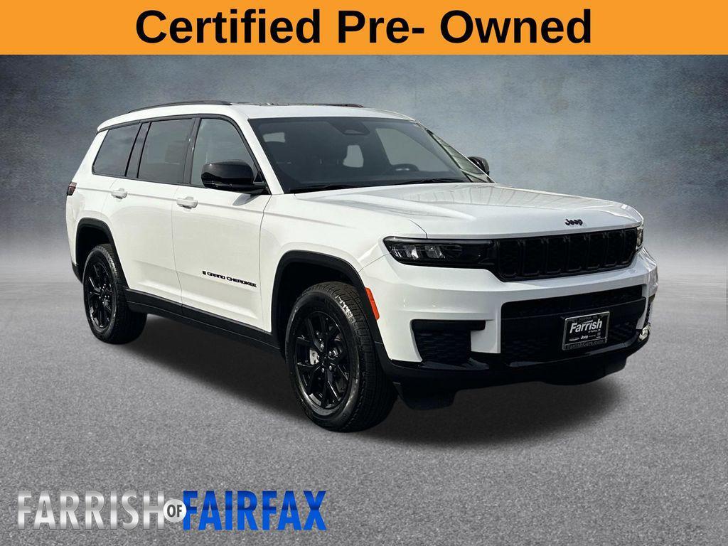 used 2025 Jeep Grand Cherokee L car, priced at $35,995