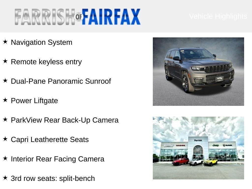 new 2025 Jeep Grand Cherokee L car, priced at $44,719