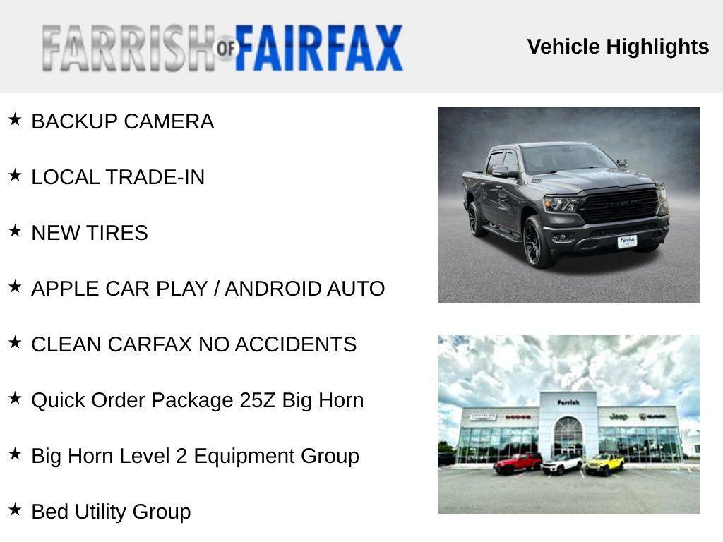 used 2020 Ram 1500 car, priced at $32,000