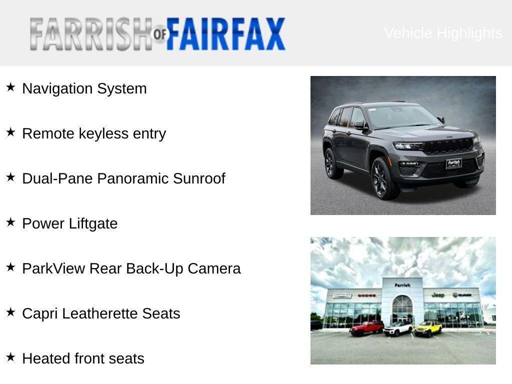 new 2025 Jeep Grand Cherokee car, priced at $41,729