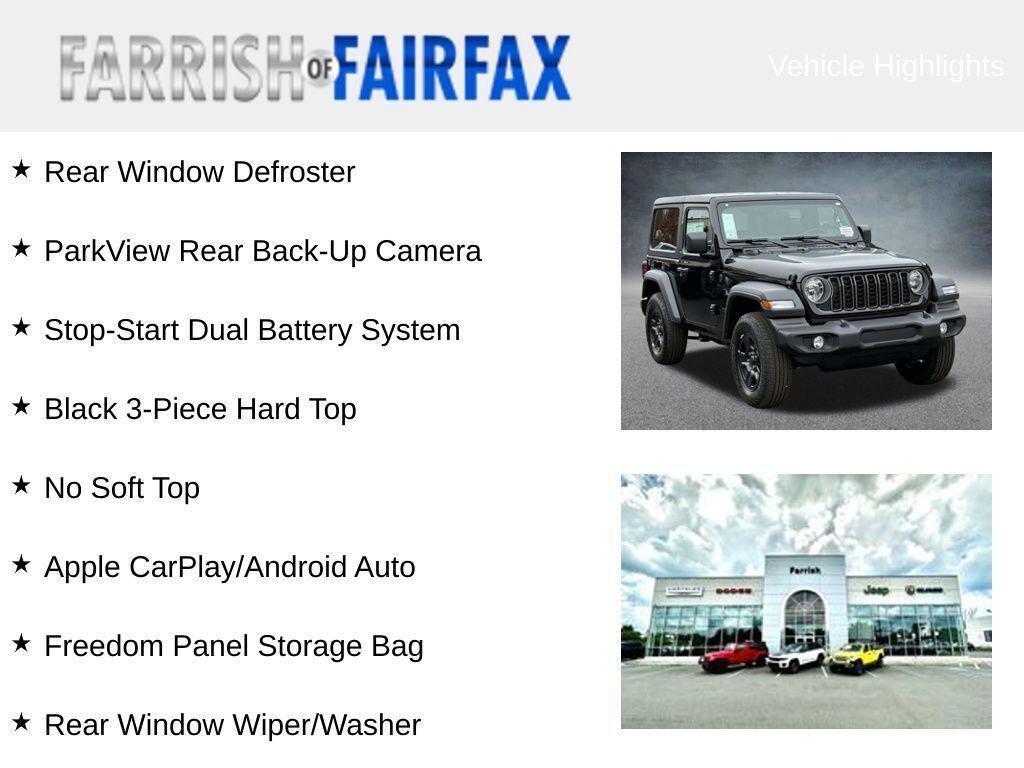 new 2026 Jeep Wrangler car, priced at $34,417