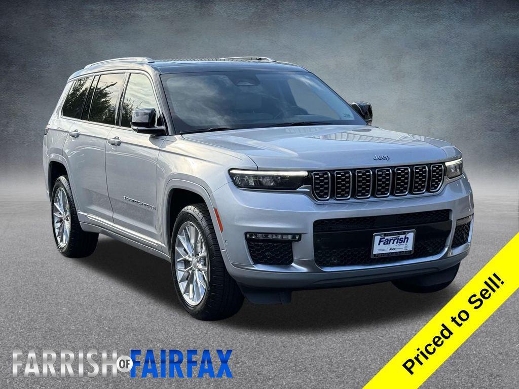 used 2021 Jeep Grand Cherokee L car, priced at $32,500