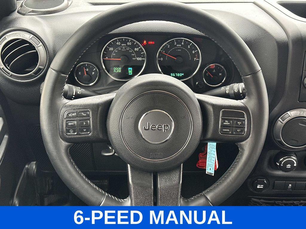 used 2017 Jeep Wrangler Unlimited car, priced at $16,995