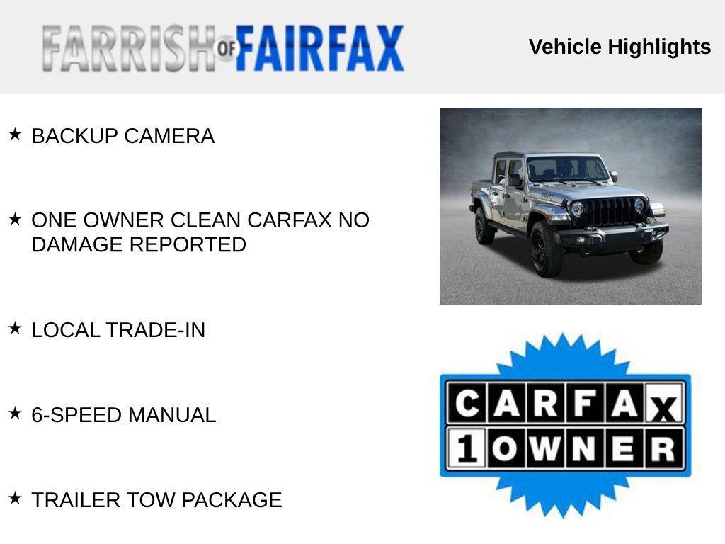 used 2021 Jeep Gladiator car, priced at $23,000
