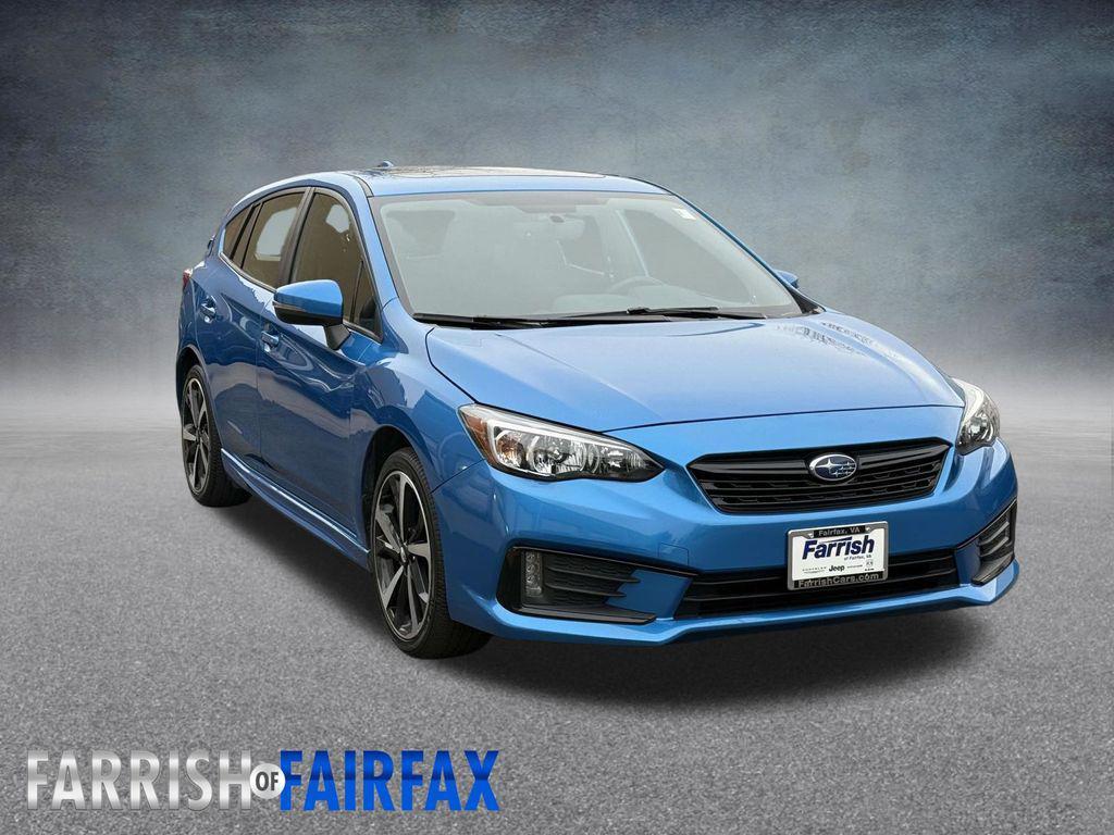 used 2022 Subaru Impreza car, priced at $17,000