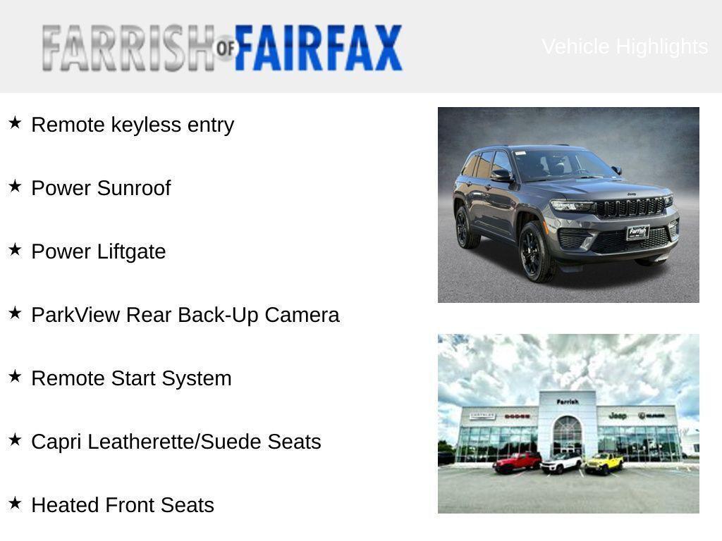 new 2025 Jeep Grand Cherokee car, priced at $37,205