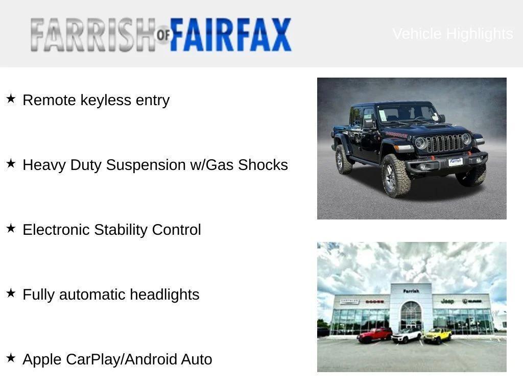 new 2025 Jeep Gladiator car, priced at $47,620