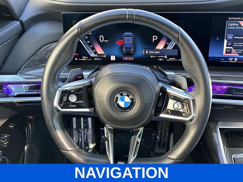used 2024 BMW 740 car, priced at $63,000