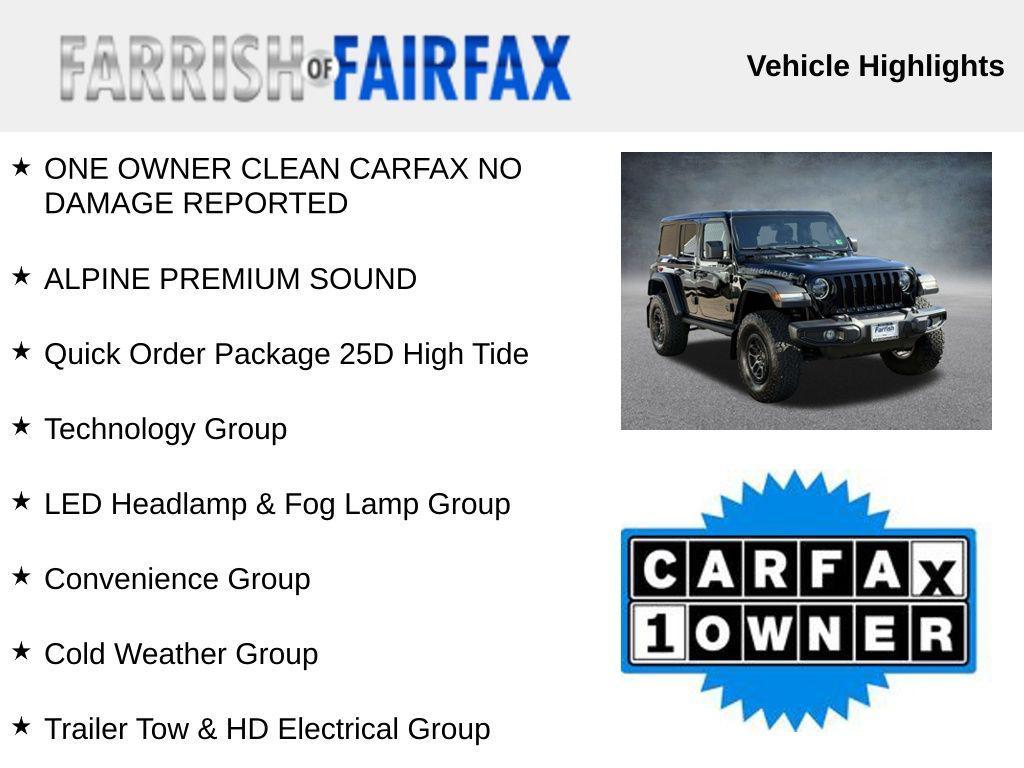 used 2022 Jeep Wrangler Unlimited car, priced at $38,500