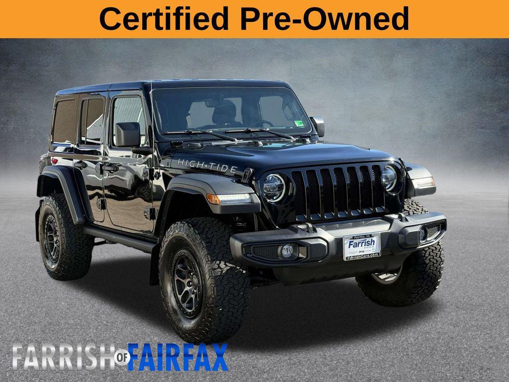 used 2022 Jeep Wrangler Unlimited car, priced at $38,500