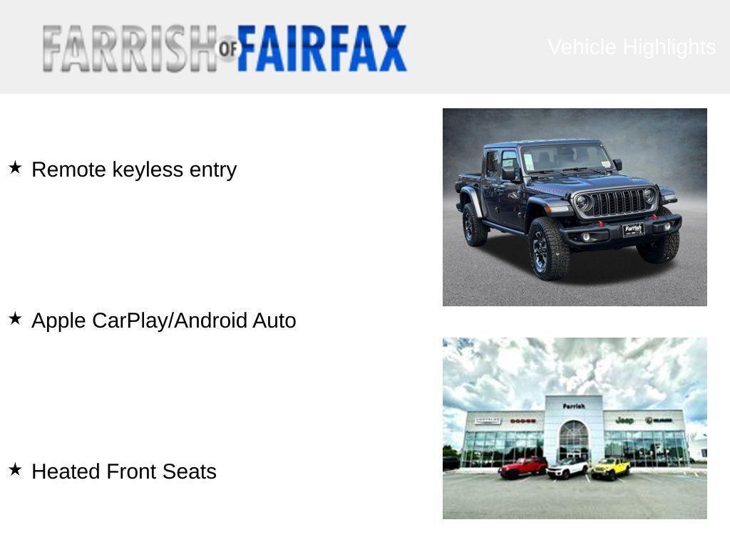 new 2026 Jeep Gladiator car, priced at $56,127