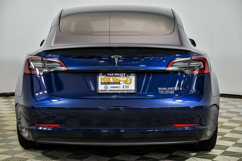 used 2023 Tesla Model 3 car, priced at $34,390