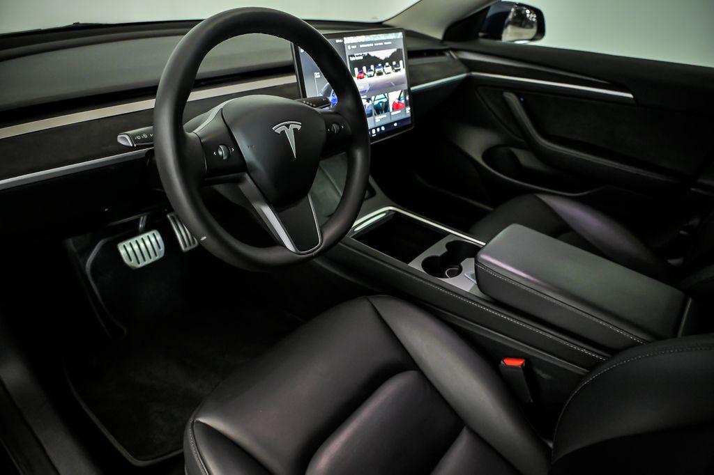 used 2023 Tesla Model 3 car, priced at $34,390