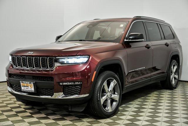 used 2021 Jeep Grand Cherokee L car, priced at $25,677
