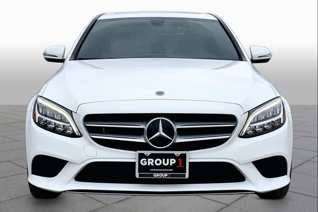 used 2021 Mercedes-Benz C-Class car, priced at $27,200