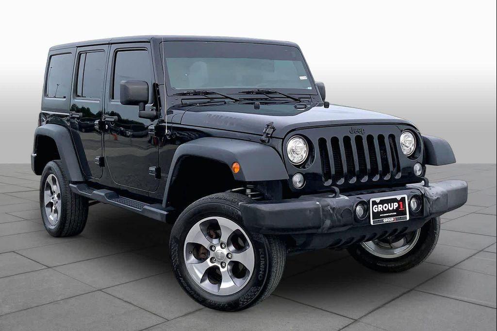 used 2017 Jeep Wrangler Unlimited car, priced at $18,219