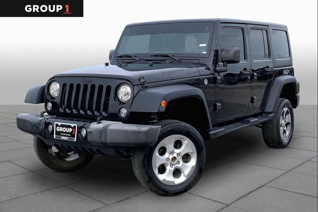 used 2017 Jeep Wrangler Unlimited car, priced at $18,219