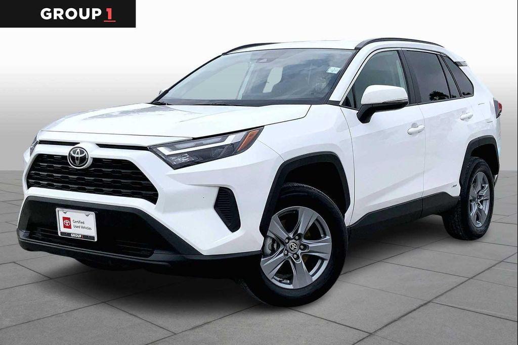 used 2025 Toyota RAV4 Hybrid car, priced at $35,487
