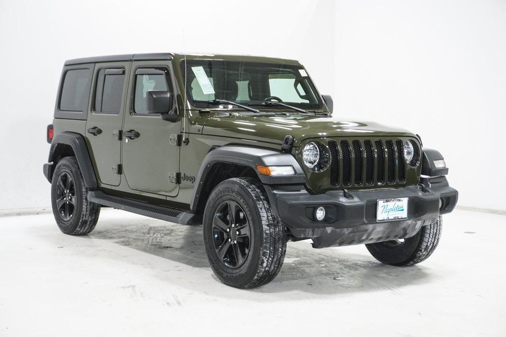 used 2021 Jeep Wrangler Unlimited car, priced at $29,795