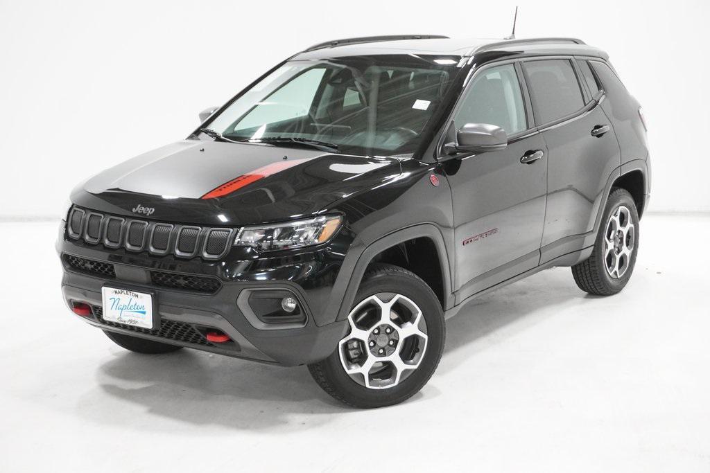 used 2022 Jeep Compass car, priced at $21,795