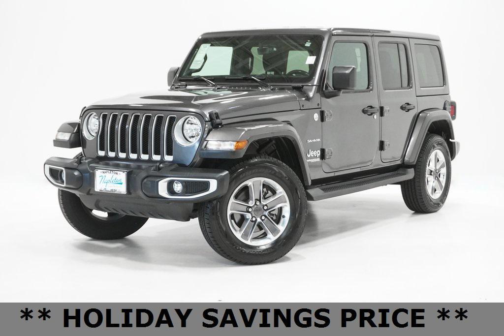 used 2021 Jeep Wrangler Unlimited car, priced at $27,295