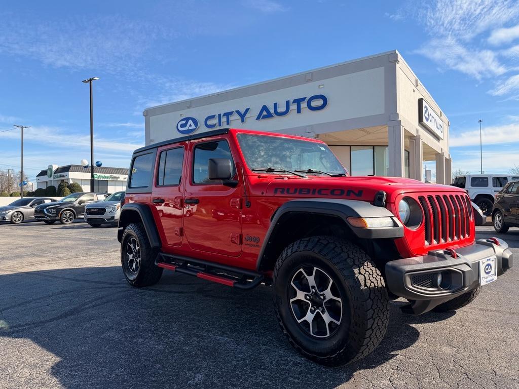 used 2021 Jeep Wrangler Unlimited car, priced at $28,880