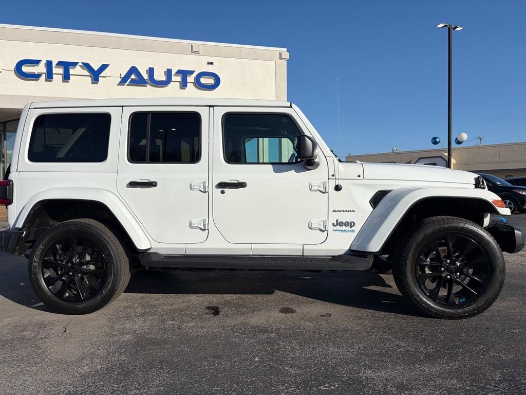 used 2022 Jeep Wrangler Unlimited 4xe car, priced at $29,881