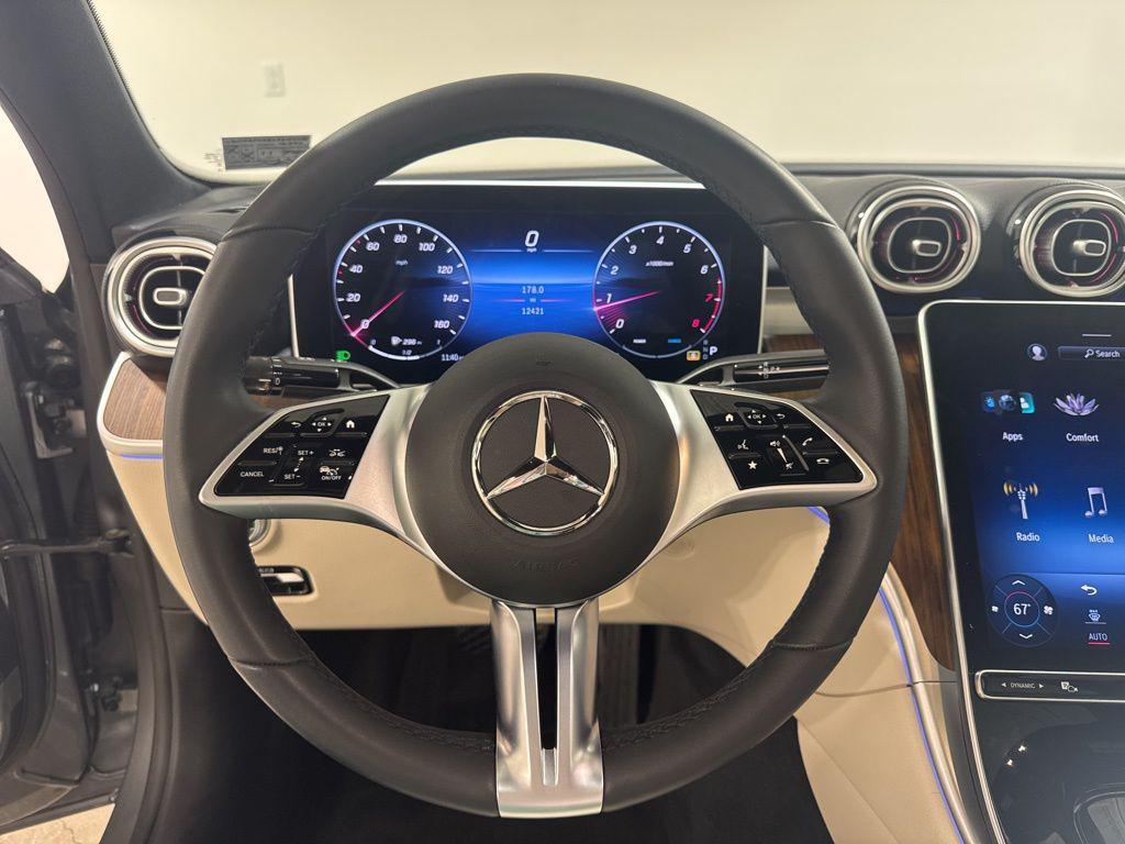 used 2023 Mercedes-Benz C-Class car, priced at $33,900