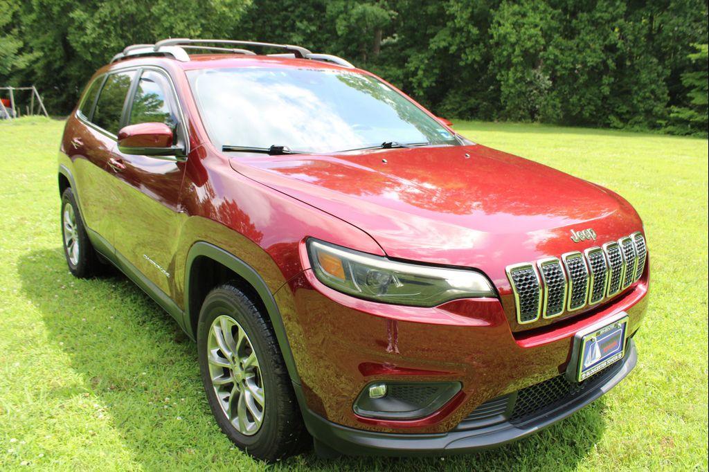 used 2021 Jeep Cherokee car, priced at $19,781
