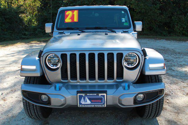 used 2021 Jeep Wrangler Unlimited 4xe car, priced at $25,500